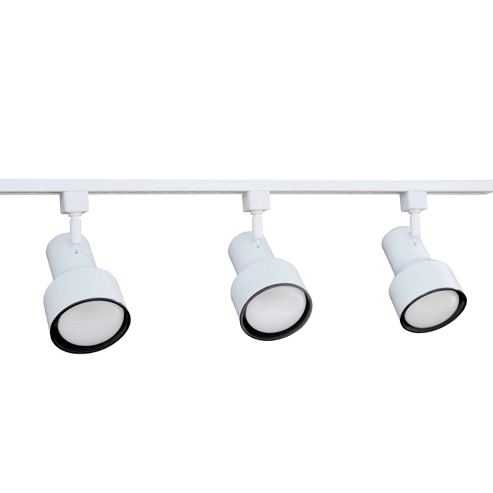 4 3 Light Track Pack W Step Cylinder, Are Track Lighting Fixtures Interchangeable