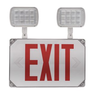 ECL5 - Outdoor LED Exit Sign Combo