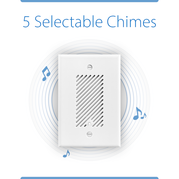 nicomaru EDC – Single-Gang Electronic Door Chime – NICOR Lighting