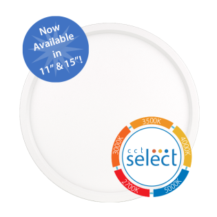 DSEv3 - 11 & 15" Edge Lit Surface Mount LED Downlight