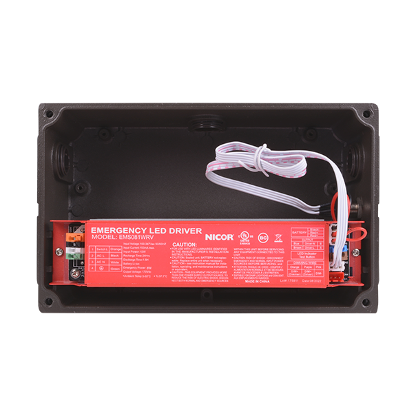 EMO – Self-Diagnostic Outdoor Emergency Kit – NICOR Lighting