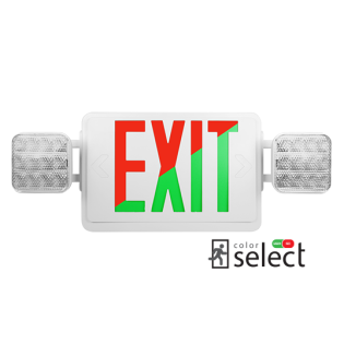 ECL1-Select - LED Emergency Exit Sign Combo