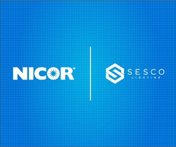 NICOR Lighting Appoints SESCO Lighting as Sales Agency for Arkansas