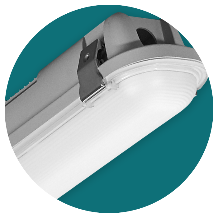 VT5 LED Vaportite: Adjustable Wattage and CCT for Wet Locations