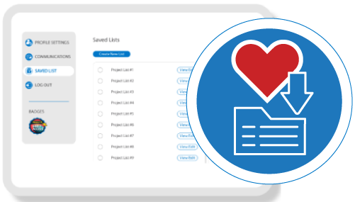 Product Lists tool